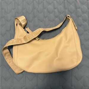 Medium Baggu Cream fake-leather Crescent bag